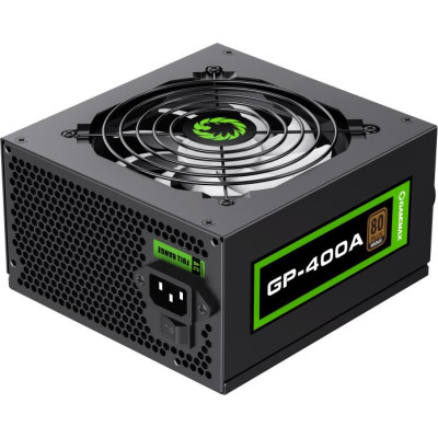 БП GameMax 400W (GP-400A)  (ATX 2.31, 400W, 80 PLUS BRONZE, Active PFC, 120mm fan,1x24PIN,12V8pin(4+4),3xSATA,1xPCI-6+2PIN,2x4PIN) RET (НЕ В СОСТАВЕ ПЭВМ)