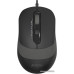 Мышь A4Tech Fstyler FM10 Gray (полноразмерная мышь для ПК, проводная USB, сенсор оптический 1600 dpi, 4 кнопки, колесо с нажатием и отклонением, цвет серый/черный)
