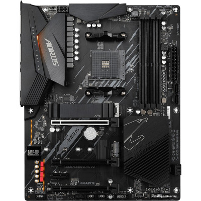 MB Gigabyte B550 AORUS ELITE V2 Soc-AM4 (B550) 3xPCI-Ex16 PCI-Ex1 2xM.2 2.5GbE LAN 2xARGB+2xRGB RAID 0/1/10 4xDDR4 4600MHz+ DP+HDMI ATX RTL