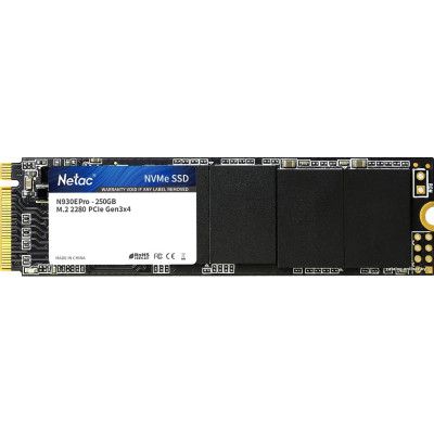 SSD M.2 2280 M PCI Express 3.0 x4 Netac 128GB N930E PRO (NT01N930E-128G-E4X) 1591/594 MBps TLC