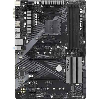 MB ASRock B450 PRO4 R2.0 Soc-AM4 (B450) 2xPCI-Ex16 4xPCI-Ex1 2xM.2 1GbE LAN ARGB+RGB RAID 0/1/10 CrossFireX 4xDDR4 3200MHz DP+HDMI+VGA ATX RTL
