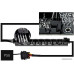 Разветвитель для вентиляторов ID-Cooling FH-07 (7xPWM 4-pin , SATA power, 3M sticker incl.)
