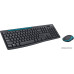 Комплект БЕСПРОВОДНОЙ Клавиатура + мышь Logitech MK275 (920-008535) (мышь радио (сенсор оптический), клавиатура радио, цвет синий/черный)
