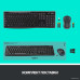 Комплект БЕСПРОВОДНОЙ Клавиатура + мышь Logitech MK275 (920-008535) (мышь радио (сенсор оптический), клавиатура радио, цвет синий/черный)