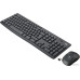 Комплект БЕСПРОВОДНОЙ Клавиатура + мышь Logitech MK295 Silent  Black (920-009807) (БЕСШУМНЫЙ, мышь радио (сенсор оптический), клавиатура радио, цвет черный)