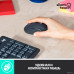Комплект БЕСПРОВОДНОЙ Клавиатура + мышь Logitech MK295 Silent  Black (920-009807) (БЕСШУМНЫЙ, мышь радио (сенсор оптический), клавиатура радио, цвет черный)
