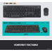 Комплект БЕСПРОВОДНОЙ Клавиатура + мышь Logitech MK295 Silent  Black (920-009807) (БЕСШУМНЫЙ, мышь радио (сенсор оптический), клавиатура радио, цвет черный)