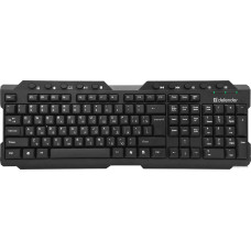 Клавиатура Беспроводная Defender Element HB-195 Black (45195) (мультимедийная для ПК, мембранная, пластик, интерфейс под
