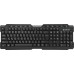 Клавиатура Беспроводная Defender Element HB-195 Black (45195) (мультимедийная для ПК, мембранная, пластик, интерфейс подключения - радио, цвет черный)