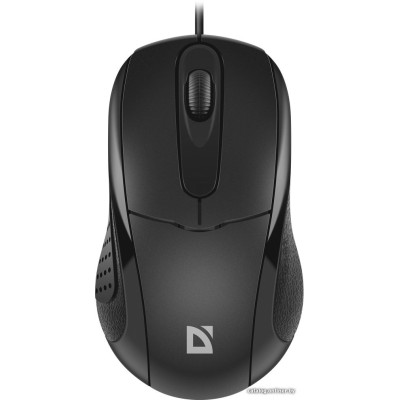 Мышь Defender Standard MB-580 Black (52580) (полноразмерная мышь для ПК, проводная USB, сенсор оптический 1000 dpi, 3 кнопки, колесо с нажатием, цвет черный)