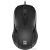 Мышь Defender Standard MB-580 Black (52580) (полноразмерная мышь для ПК, проводная USB, сенсор оптический 1000 dpi, 3 кнопки, колесо с нажатием, цвет черный)
