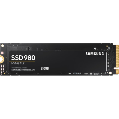 SSD M.2 2280 M PCI Express 3.0 x4 Samsung 250Gb 980 (MZ-V8V250BW) 2900/1300 MBps TLC RTL