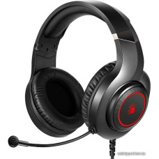 Наушники с микрофоном A4Tech Bloody G220S BLACK (штекер USB, мониторные (охватывающие), геймерские, 20-20000 Гц, кабель 