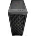 Корпус ATX Без БП Powercase Diamond Mesh LED (CMDM-L1) (Tempered Glass, 2xUSB 2.0, 1xUSB-A 3.2 5Гбит/с, 1x120mm 5 color LED FAN, HD Audio+Mic, VGA MAX 310mm, CPU MAX 160mm, пылевые фильтры) Black