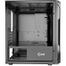 Корпус MicroATX Без БП Powercase Mistral Micro Z3B Mesh LED (CMIMZB-L3) (Tempered Glass, 2xUSB 2.0, 1xUSB-A 3.2 5Гбит/с, 1x120mm FRGB FAN, 2x140mm FRGB FAN, HD Audio+Mic, VGA MAX 280mm, CPU MAX 160mm, пылевые фильтры) Black