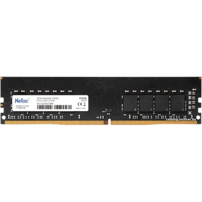 DDR4 8Gb PC-25600 3200MHz Netac Basic (NTBSD4P32SP-08) CL16 1.35V RTL