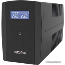 ИБП ИМПУЛЬС ЮНИОР СМАРТ 800 JS80114, LED, USB, SCHUKOx2 (аналог Ippon Back Basic 850 Euro), 800/480 ВА/Вт (~230В, АКБ 1х