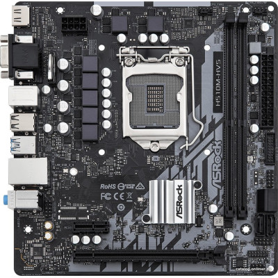 MB ASRock H510M-HVS R2.0 Soc-1200 (H510) PCI-E 4.0x16 PCI-E 3.0x1 2xDDR4 3200MHz VGA+HDMI mATX RTL