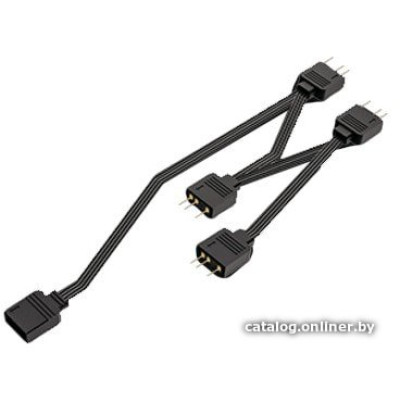 Разветвитель для вентиляторов или LED лент ID-Cooling FS-04 ARGB (1 to 4x3-pin 5V ARGB LED)