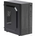 Корпус MicroATX Vicsone M2X 500W (24+4pin, 2xMolex, 2xSata) (Глухая боковая стенка, 1xUSB3.0, 2xUSB2.0, HD Audio+Mic, No-ODD, 1x3.5