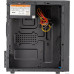Корпус MicroATX Vicsone M2X 500W (24+4pin, 2xMolex, 2xSata) (Глухая боковая стенка, 1xUSB3.0, 2xUSB2.0, HD Audio+Mic, No-ODD, 1x3.5