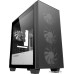 Корпус MicroATX Без БП GameMax Aero Mini (H607) (Tempered Glass, Mesh сетка, 1xUSB 2.0, 1xUSB-C 3.2 5Гбит, 4x120mm ARGB Fan, HD Audio+Mic, VGA MAX 340mm, CPU MAX 155mm, пылевые фильтры) Black
