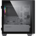 Корпус MicroATX Без БП GameMax Aero Mini (H607) (Tempered Glass, Mesh сетка, 1xUSB 2.0, 1xUSB-C 3.2 5Гбит, 4x120mm ARGB Fan, HD Audio+Mic, VGA MAX 340mm, CPU MAX 155mm, пылевые фильтры) Black