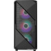 Корпус ATX Без БП GameMax Revolt (Tempered Glass, 1xUSB 2.0, 1xUSB-A 3.2, HD Audio+Mic, 4x120mm ARGB Fan, VGA MAX 330mm, CPU MAX 170mm, пылевые фильтры) Black