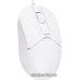Мышь A4Tech Fstyler FM12S White (БЕСШУМНАЯ, ноутбучная мышь для ПК, проводная USB, сенсор оптический 1200 dpi, 3 кнопки, колесо с нажатием и отклонением, цвет белый)