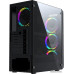 Корпус ATX Без БП Powercase Mistral X4 Mesh LED (CMIXB-L4) (Tempered Glass, 2xUSB 2.0, 1xUSB-A 3.2 5Гбит/с, 4x120mm LED FAN, HD Audio+Mic, VGA MAX 310mm, CPU MAX 160mm, пылевые фильтры) Black