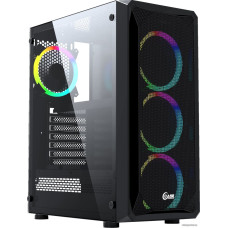 Корпус ATX Без БП Powercase Mistral Z4 Mesh LED (CMIZB-L4) (Tempered Glass, 2xUSB 2.0, 1xUSB-A 3.2 5Гбит/с, 4x120mm ARGB