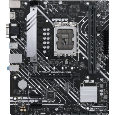 MB ASUS PRIME B660M-K D4 Soc-1700 (B660) PCI-E 4.0x16 2xPCI-Ex1 2xUltra M.2 2xDDR4 5333MHz VGA+HDMI mATX RTL