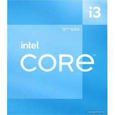 Процессор Socket-1700 Intel Core i3-12100 4C/8T (4P 3.3/4.3GHz ) 12MB 65W Intel UHD 730 (oem)
