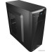 Корпус ATX Aerocool Cs-1101 500W (KCAS-500W PLUS) (ACCX-PC02054.12) (Стенка с перфорацией для вентиляции, 2xUSB 2.0, 1xUSB-A 3.2 5Гбит/с, 1x80mm Fan, HD Audio+Mic, 1x5.25