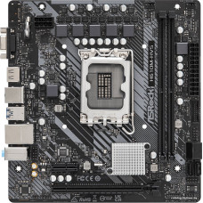 MB ASRock H610M-HVS Soc-1700 (H610) PCI-E 4.0x16 PCI-E 3.0x1 2xDDR4 3200MHz VGA+HDMI mATX RTL
