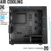Корпус MicroATX Без БП Aerocool Bolt Mini-G-BK-v1 (ACCS-PV20013.11) (Tempered Glass, 2xUSB 2.0, 1xUSB-A 3.2 5Гбит/с, 1x120 mm FAN, HD Audio+Mic, 1x3.5