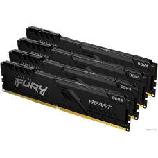 DDR4 64Gb KiTof4 PC-25600 3200MHz Kingston FURY Beast (KF432C16BB1K4/64) CL16