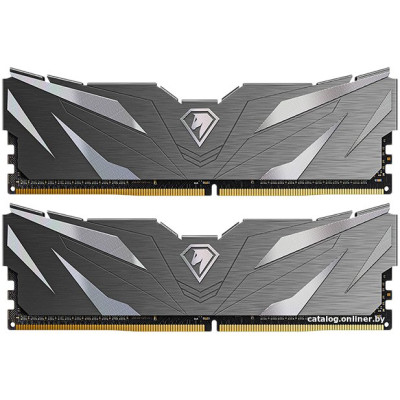DDR4 16Gb KiTof2 PC-25600 3200MHz Netac Shadow II Black (NTSWD4P32DP-16K) CL16 1.35V RTL