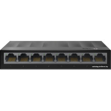 Коммутатор TP-Link LS1008G (неуправляемый, настольный, матрица 16 Гбит/с, green, 8-port 10/100/1000Mbps)