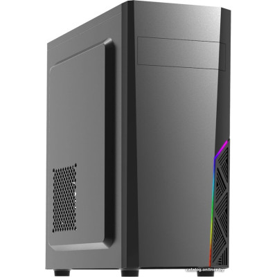 Корпус ATX Без БП Zalman T8 (Стенка с перфорацией для вентиляции, 2xUSB 2.0, 1xUSB-С 3.2 5Гбит/с, 1x120mm FAN, HD Audio+Mic, VGA MAX 295mm, CPU MAX 160mm) Black