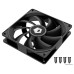 Вентилятор 120mm ID-Cooling FL-12025K BLACK 120x120x25мм (80шт./кор, 3pin, черный, 1250об/мин, супер тихий) BOX