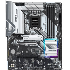 MB ASRock Z790 PRO RS Soc-1700 (Z790) PCI-E 5.0x16 PCI-E 4.0x16 2xPCI-E 3.0x1M.2(WI-FI) 4xHyper M.2 2.5GbE LAN RAID 0/1/5/10 4xDDR5 6800MHz+ HDMI+DP+eDP ATX RTL