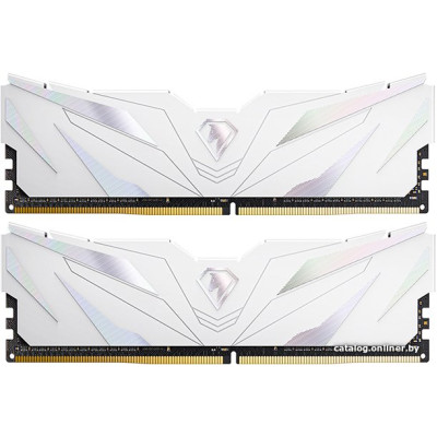 DDR4 16Gb KiTof2 PC-25600 3200MHz Netac Shadow II White (NTSWD4P32DP-16W) CL16 1.35V RTL