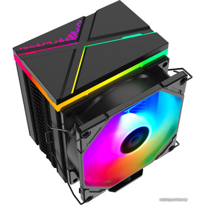Кулер ID-Cooling SE-914-XT ARGB V2 (LGA 1700/2066/2011/1200/1151/1150/1155/1156/AM4/AM5 ,TDP 150W, PWM, 4 тепл.трубки прямого контакта, FAN 92mm, 600-2200 RPM,PWM)