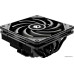 Кулер ID-Cooling IS-55 BLACK LGA1700/1200/115X/AM5/AM4 низкопрофильный высота 55mm (18шт/кор, TDP 125W, PWM, 5 тепл.трубок + медная база, FAN 120mm, черный) BOX