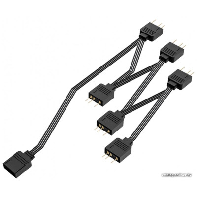 Разветвитель для вентиляторов или LED лент ID-Cooling FS-06 ARGB (1 to 6x3-pin 5V ARGB LED)