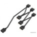 Разветвитель для вентиляторов или LED лент ID-Cooling FS-06 ARGB (1 to 6x3-pin 5V ARGB LED)