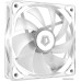 Вентилятор 120mm ID-Cooling CRYSTAL 120 WHITE ARGB (PWM, Low Noise, ARGB, резиновые углы, прозрачный, 500-1500об/мин)  BOX