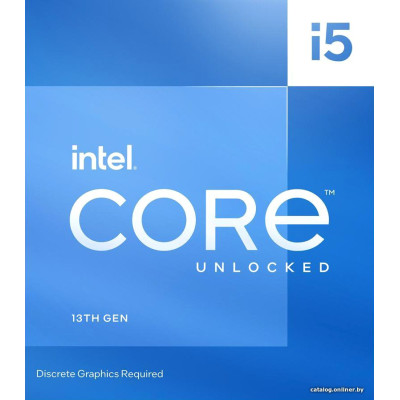 Процессор Socket-1700 Intel Core i5-13600KF  14C/20T (6P 3.5/5.1GHz + 8E 2.6/3.9GHz) 20MB 181W (Без ВИДЕО) (oem)