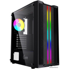 Корпус ATX Без БП Powercase Mistral Evo (CMIEB-F4S) (Tempered Glass, 2xUSB 2.0, 1xUSB-A 3.2 5Гбит/с, 4x120mm ARGB FAN, H